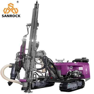 Top Hammer Hard Rock Mining DTH de perforación hidráulica con 22kw de potencia máxima.