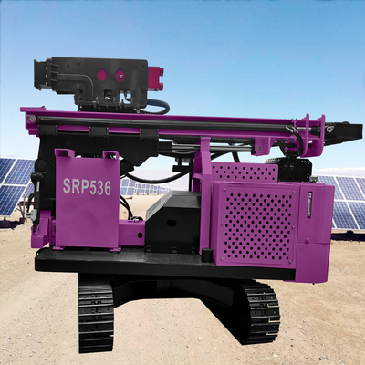 Máquina de conducción de pilas multifunción Máquina portátil de acoplamiento de pilas solares