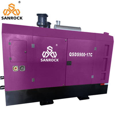 17bar Presión 239kw Motor de potencia Diesel máquina de compresión de aire para aplicaciones de trabajo pesado