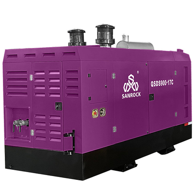 17bar Presión 239kw Motor de potencia Diesel máquina de compresión de aire para aplicaciones de trabajo pesado