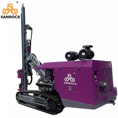 Método de alimentación de la cadena del cilindro Rig de perforación minera para perforación hidráulica de pozos en la construcción