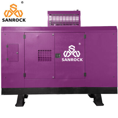 Compresor de aire de tornillo de motor de  con accionamiento directo para una alta eficiencia de perforación