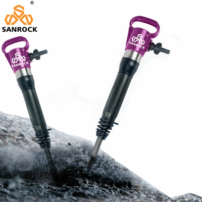 0.40-0.63 Mpa Frecuencia de impacto G10 Air Pick Breaker Martillo Perforación de roca neumática pequeña