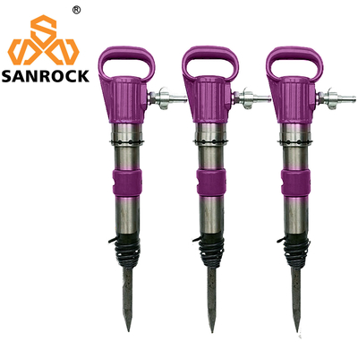 Martillo de rotor de aire G11 Máquina de perforación de roca portátil Martillo Jack neumático con frecuencia de impacto de 18 Hz