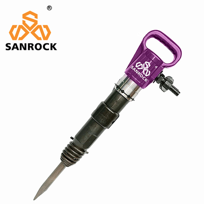 Máquina de perforación de roca portátil con longitud 575 mm Perforación neumática de roca de hormigón creaker martillo de selección de aire