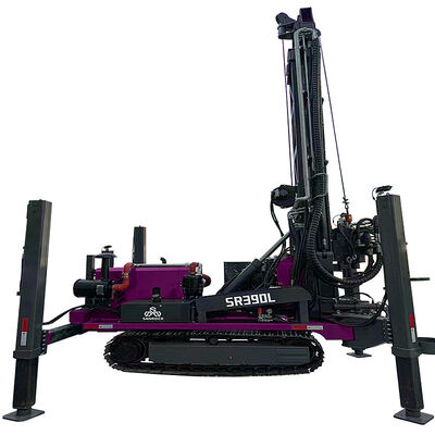 Máquina de perforación de pozos de agua profunda de 700 m Máquina de perforación de pozos hidráulica Motor portátil