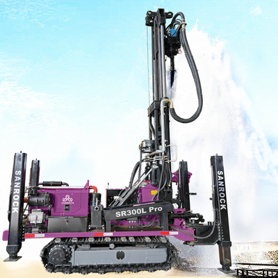 390m 500m Rig de perforación de agua Crawler máquina de perforación de pozos de agua con motor Yuchai