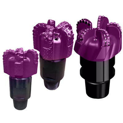 API PDC Perforación de petróleo Bit Herramientas de perforación de roca 6 cuchillas Matriz Cuerpo Diamante PDC Bit