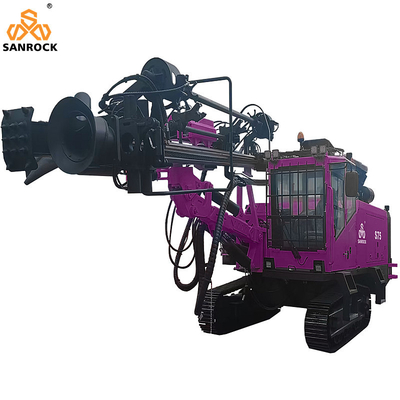 Equipo de perforación DTH integrado Profundidad 28m Máquina de perforación hidráulica de minería