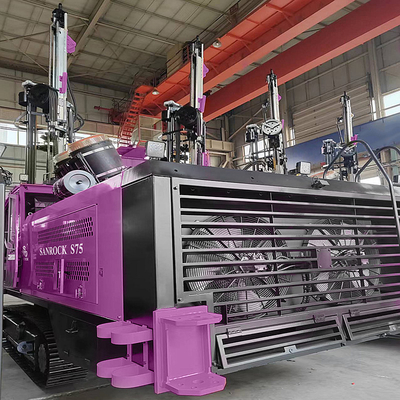 Máquina de perforación de minería de 40KN Equipo de perforación integrado DTH Perforación hidráulica