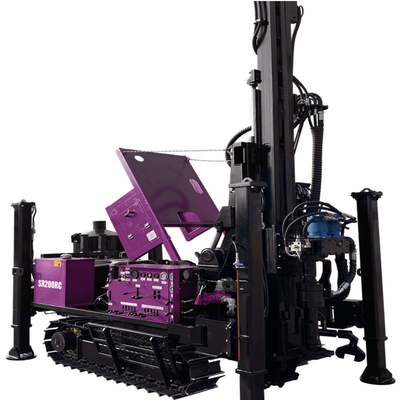 Máquina de perforación de exploración geológica de circulación inversa RC Rig de perforación portátil de núcleo de muestra Rig de perforación