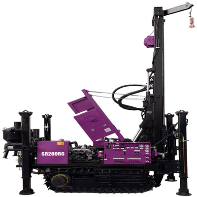 Máquina de perforación RC de circulación inversa Rig de perforación de núcleo de alto rendimiento Rig de perforación hidráulica portátil