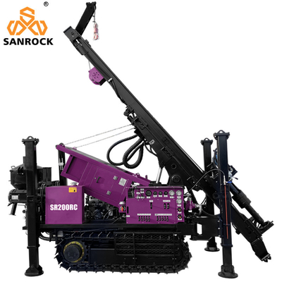 Máquina de perforación RC de circulación inversa Rig de perforación de núcleo de alto rendimiento Rig de perforación hidráulica portátil