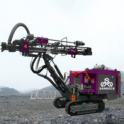 Máquina de perforación automática con sistema de cambio de varilla Máquina de perforación minera Máquina de perforación hidráulica DTH