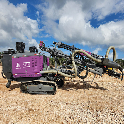 Máquina de perforación hidráulica de perforación DTH integrada Equipo de minería agujero de explosión de 30 m de profundidad