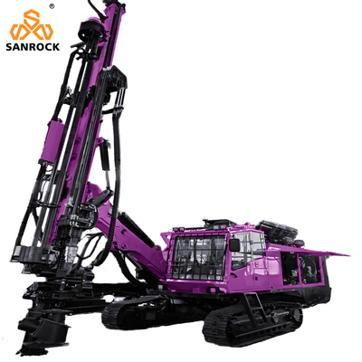 Excavadora de perforación de diésel automática integrada DTH Excavadora de perforación de minería Excavadora hidráulica