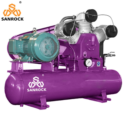 Compresores de aire recíprocos Potencia de la máquina 20 hp 15kw Compresor de pistón libre de aceite Compresores de aire pequeños