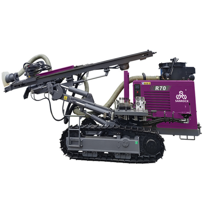 Máquina de perforación de agujeros de explosión rotativa