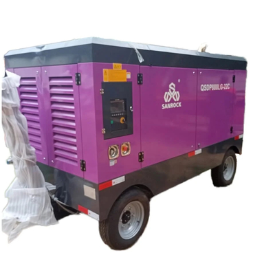 Compresor de aire de tornillo rotativo Potencia 221 KW Máquina de compresión de aire de tornillo de bajo ruido