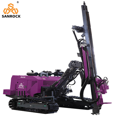 Máquina de perforación hidráulica DTH Máquina de minería Superficie hacia abajo Máquina de perforación de agujeros