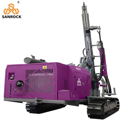 Máquina de perforación hidráulica DTH Máquina de minería Superficie hacia abajo Máquina de perforación de agujeros