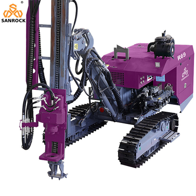 Máquina de perforación hidráulica DTH Máquina de minería Superficie hacia abajo Máquina de perforación de agujeros
