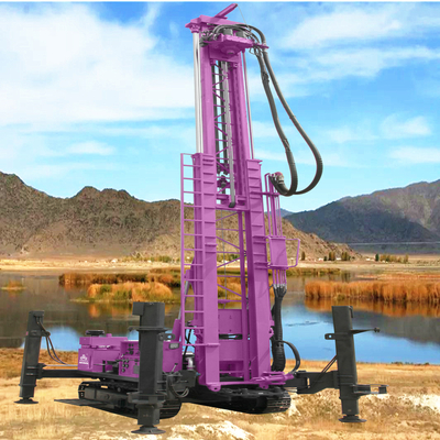 Máquina de perforación de pozos de agua