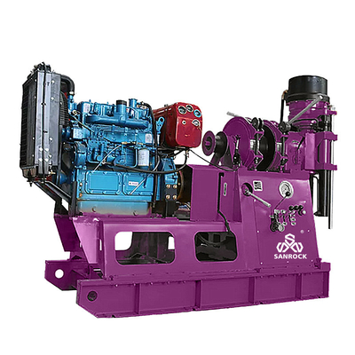 Perforadora de núcleos de roca, equipo de perforación geológica, motor diésel de 33 kW, equipo de perforación de núcleos