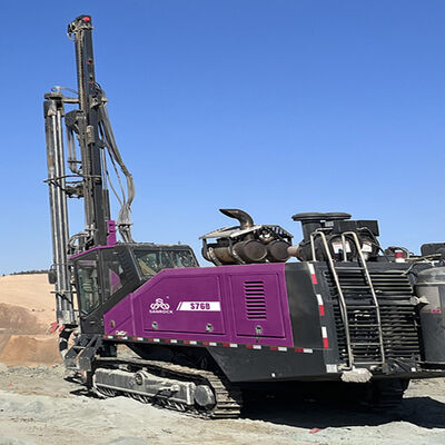 Perforadora hidráulica DTH con par de rotación de 5500 N.m, maquinaria minera, equipo de perforación integrado