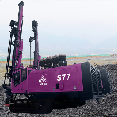 Perforadora sobre orugas diésel 335KW Máquina de perforación hidráulica Perforadora DTH para minería de superficie
