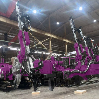 Perforadora sobre orugas diésel 335KW Máquina de perforación hidráulica Perforadora DTH para minería de superficie