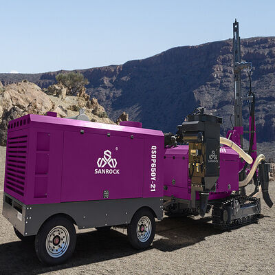 Equipo de perforación de superficie, máquina de perforación hidráulica DTH, equipo de perforación DTH portátil de alta eficiencia