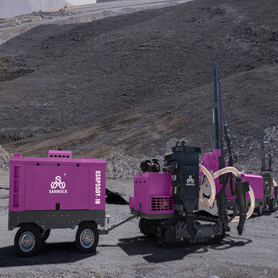 Máquina perforadora portátil de alta calidad, maquinaria minera, perforadora de orugas DTH en venta