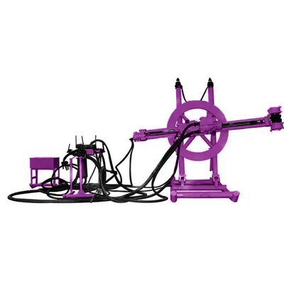 Perforadora DTH Subterránea 360 Grados Equipos de Perforación de Voladura Pequeña Perforadora