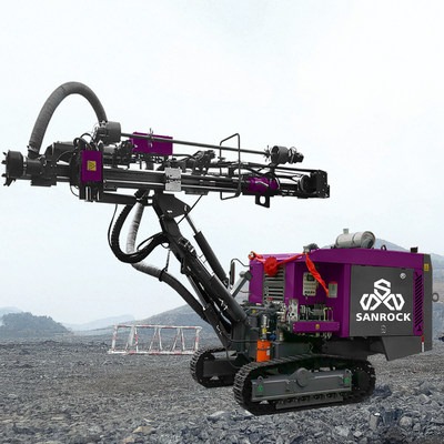 194kw integró el equipo de la perforación que minaba la correa eslabonada rotatoria DTH de la perforación que perforaba a Rig Machine