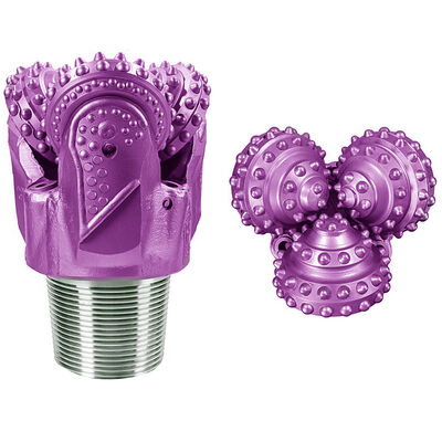 Broca de roca tricono para herramientas de perforación petrolera con cono de rodillos de carburo de tungsteno