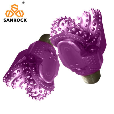 Broca de roca tricono para herramientas de perforación petrolera con cono de rodillos de carburo de tungsteno