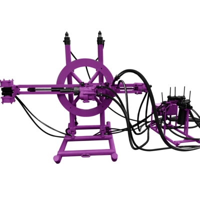 Underground Tunnel Drilling Machine Portable DTH Drilling Equipment Pneumatic Small Drilling Rig