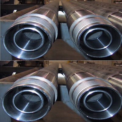 Double Wall RC Drill Pipe Remet / Metzke Thread Drill Rod Reverse Circulation Drilling Rod