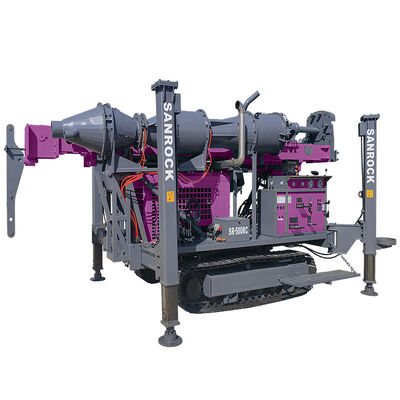 Máquina perforadora de núcleo para minería Fuerza de elevación 12KN Perforadora de circulación inversa Perforadora portátil