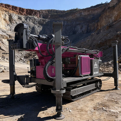 Máquina de perforación de núcleo hidráulico de perforación de pozo de circulación inversa Máquina de perforación de ingeniería geotecnica