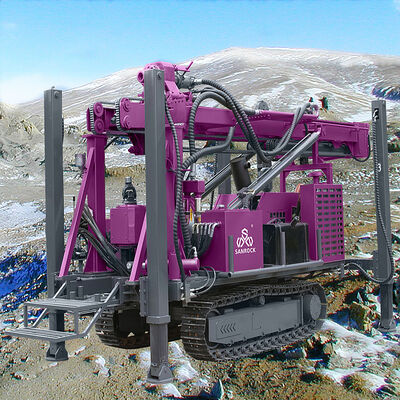 Máquina de Perforación de Núcleo de Roca sobre Orugas para Exploración Geológica Equipos de Perforación Perforadora Hidráulica de Núcleo