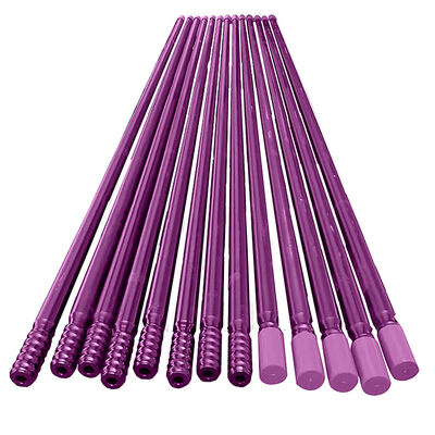 Perforación de tubería de extensión roscada Minería Quarring Tunneling Blasting Carbide Drill Rod