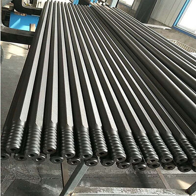 R32 Thread Steel Drill Pipe  1200mm/1525mm/1830mm Mining Drilling Tools Speed Extension Rod