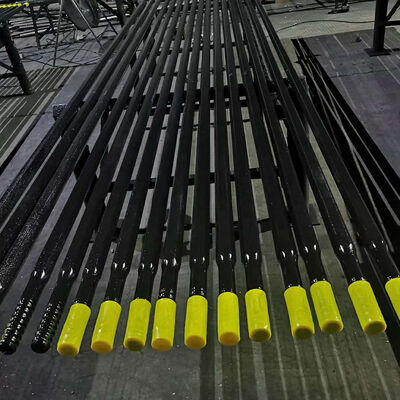 T51 Barras de perforación de minería de hilos Tratamiento térmico de la parte superior del martillo Herramientas de perforación Barras de perforación de acero