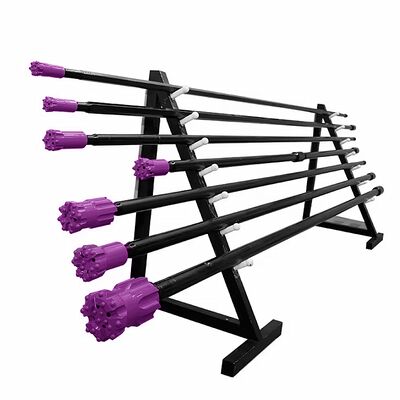 Perforación de tubería de extensión roscada Minería Quarring Tunneling Blasting Carbide Drill Rod