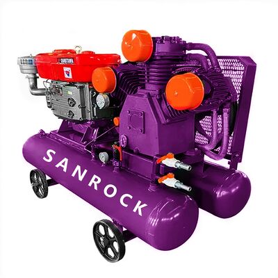 Compresores de aire recíprocos Potencia de la máquina 25 hp 18.5kw Compresor de pistón libre de aceite Compresores de aire pequeños