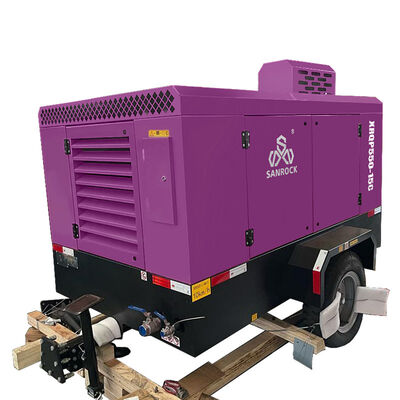 Compresor de aire de tornillo 153KW Motor Diesel Compresor de aire portátil Máquina de compresor de aire