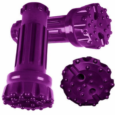 Perforación de pozo de roca Parts de la máquina de minería DTH Button Drill Bits DHD380 Set de perforación