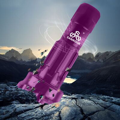 DTH martillos y botones de alto impacto de roca de perforación de bit tratamiento térmico de perforación de bit conjunto
